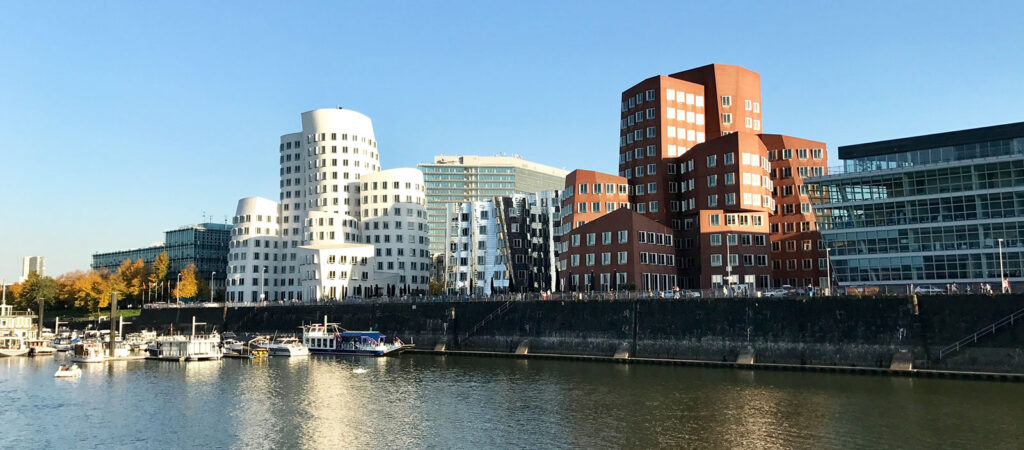 Ausschnitt der Stadt Düsseldorf